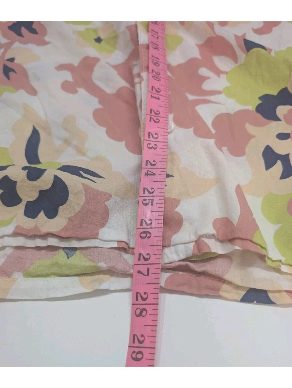 Levi's Classic Camp Shirt Aloha Relaxed Large Pastel Floral Pink Neon Casual